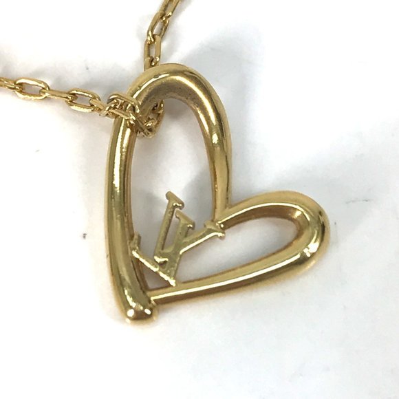 LOUIS VUITTON Gold Love Necklace - Picture 3 of 12